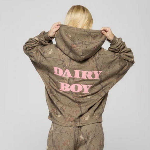 DAIRY BOY BOYFRIEND HOODIE - Picture 2 of 2